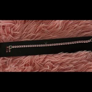 Pink Tennis Bracelet